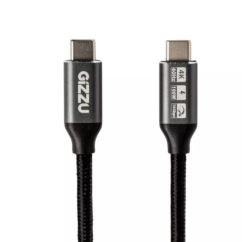 GIZZU cavo USB-C 100W 10Gbps 2m