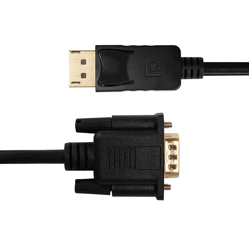 Gizzu Cavo DisplayPort a VGA 1080P 1,8 m Poly