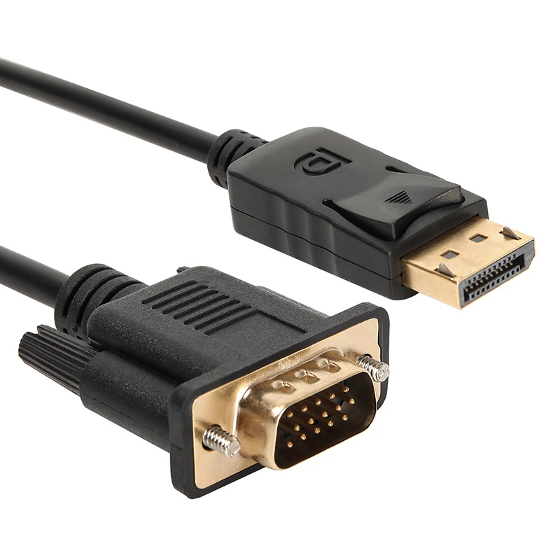 Gizzu Cavo DisplayPort a VGA 1080P 1,8 m Poly
