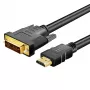 Gizzu Cavo HDMI a DVI-D 1080P 1,8 m Poly