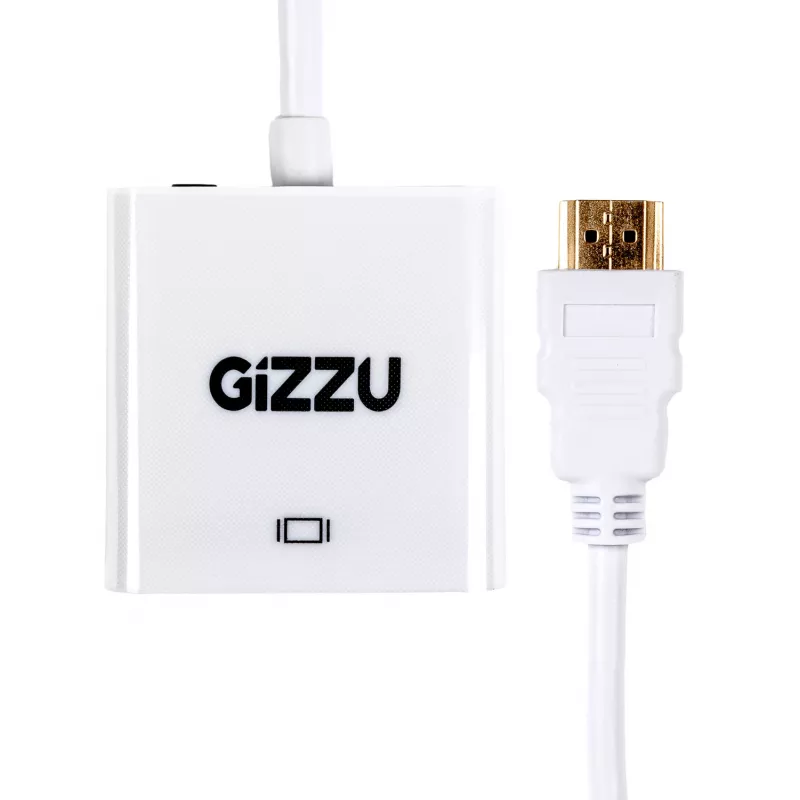 Gizzu adattatore da HDMI a VGA 1080P con audio