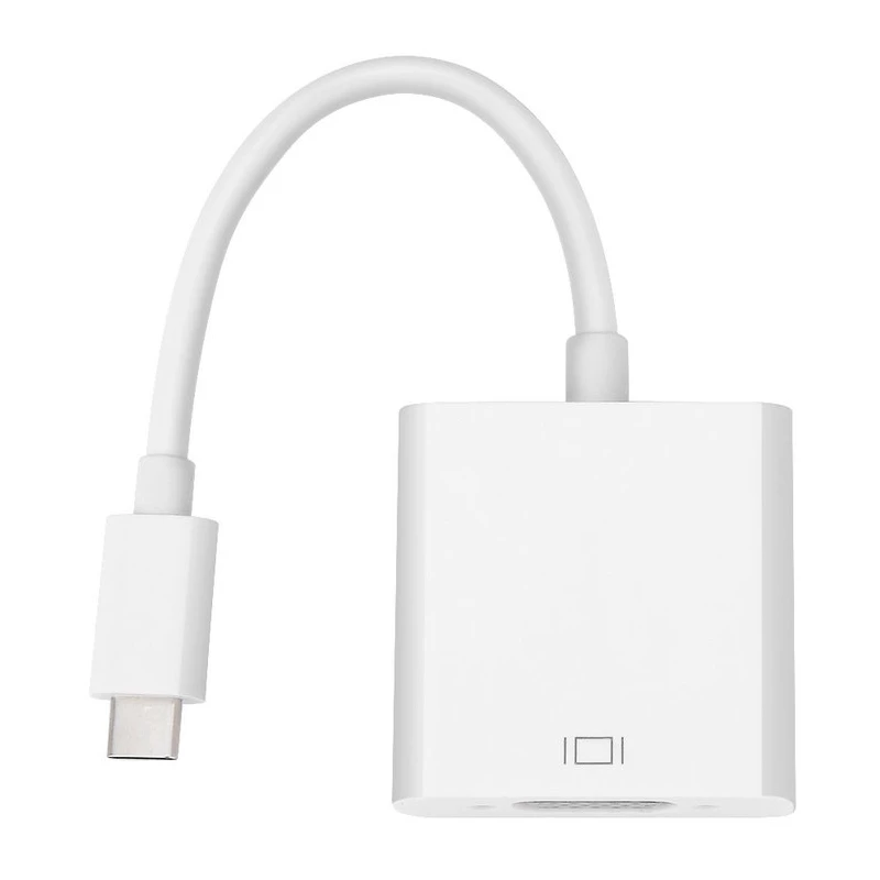 Adattatore Gizzu 1080P Type-C a VGA Poly
