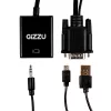 Gizzu Adattatore VGA a HDMI 1080P con Audio