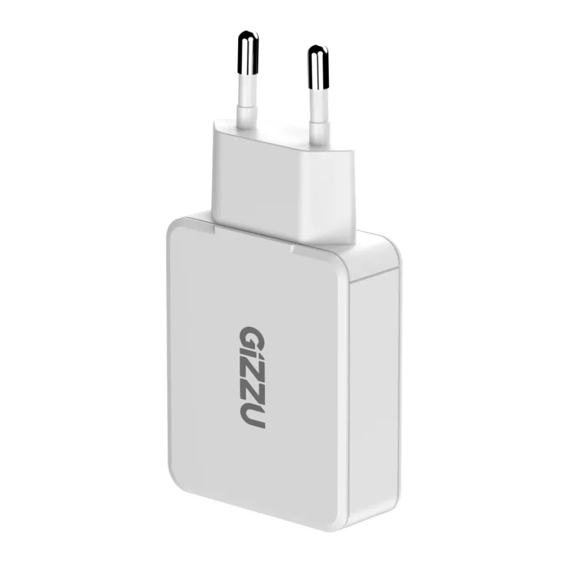 Gizzu caricabatterie da parete GaN 2 porte 65W