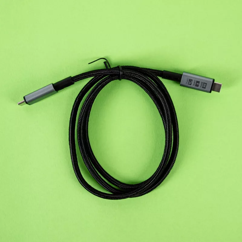 GIZZU Cavo USB-C a USB-C 240W 20Gbps 2m nero