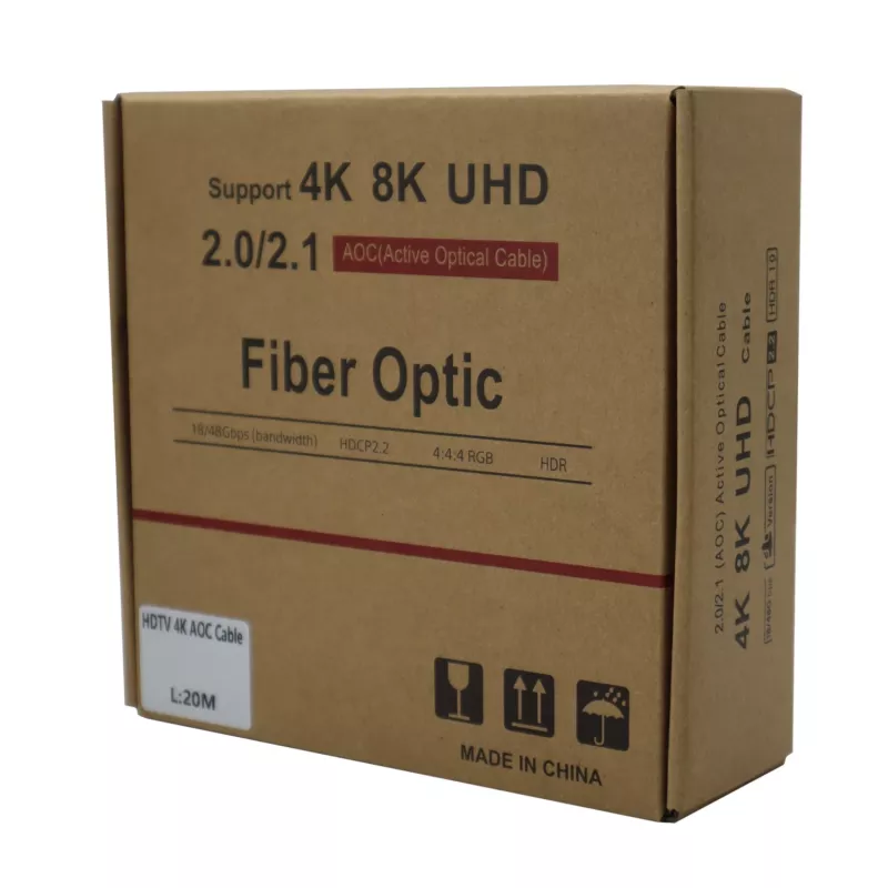 GIZZU cavo HDMI in fibra ottica attivo 4K 20m