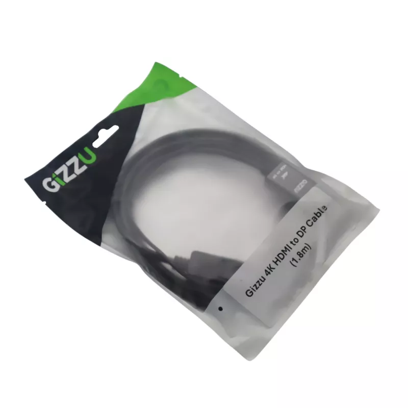 Gizzu Cavo convertitore attivo 4K HDMI a DisplayPort 1,8 m nero