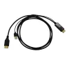 Gizzu Cavo convertitore attivo 4K HDMI a DisplayPort 1,8 m nero