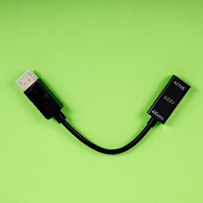 Gizzu Adattatore attivo da DisplayPort a HDMI 4K60Hz