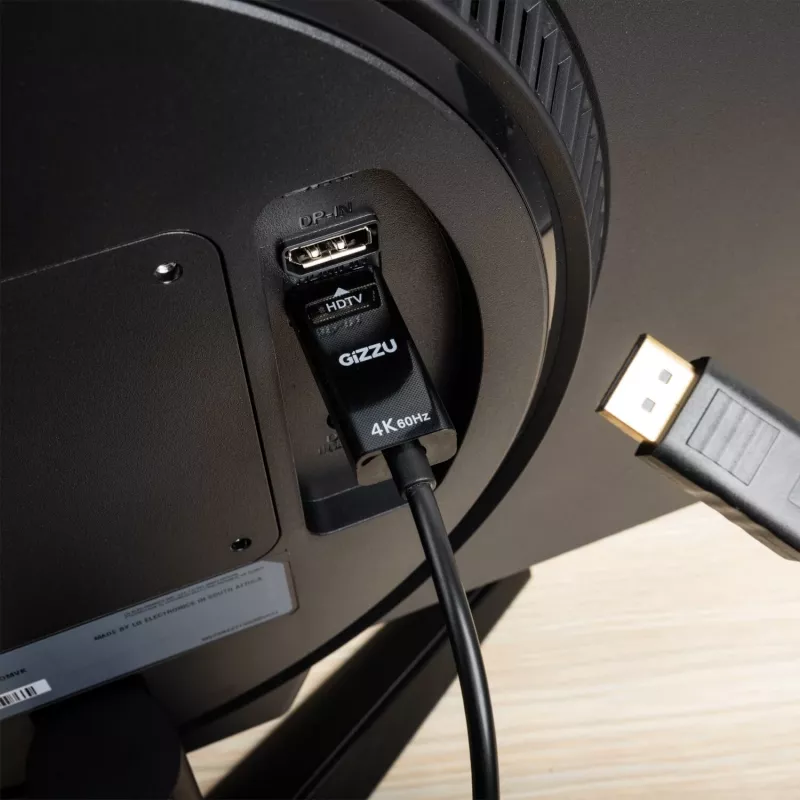 Gizzu Adattatore attivo da DisplayPort a HDMI 4K60Hz
