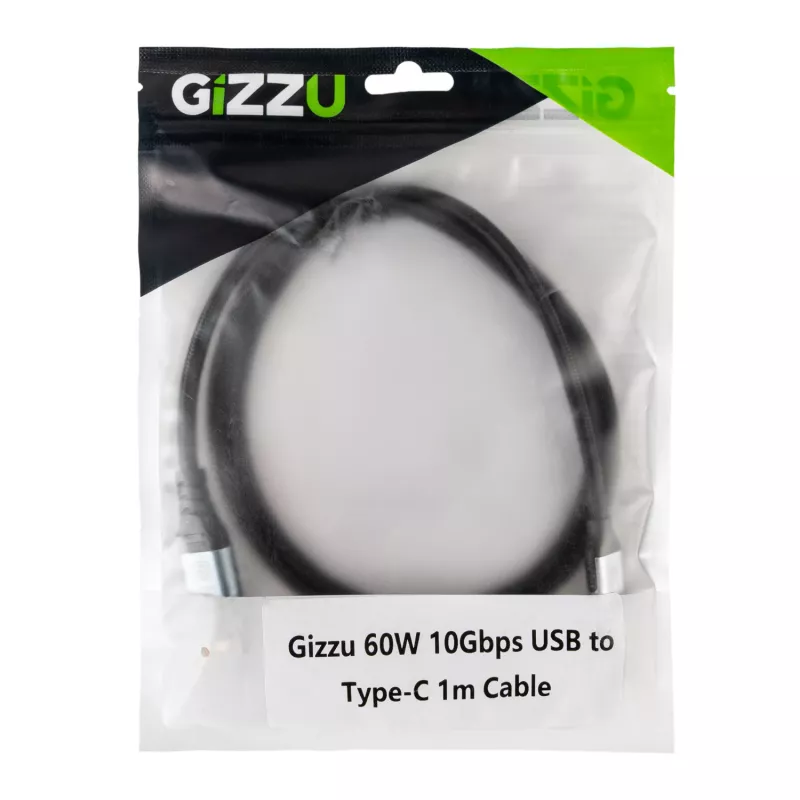GIZZU cavo USB-verso-Type-C 60W 10Gbps 1m
