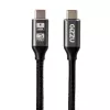 GIZZU cavo USB-C a USB-C 60W 5Gbps 2m nero
