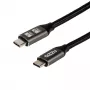 GIZZU cavo USB-C a USB-C 60W 5Gbps 2m nero