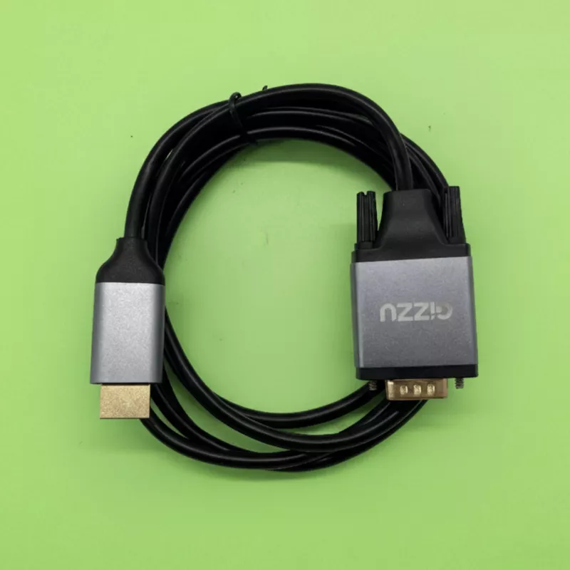 Gizzu Cavo HDMI a VGA Full HD (1,8 m) - nero
