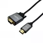 Gizzu Cavo HDMI a VGA Full HD (1,8 m) - nero