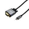 Gizzu Cavo Adattatore USB-C a VGA Full HD 1,8 m Nero