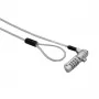 Gizzu Secure Wedge lucchetto a cavo con codice 1,8 m