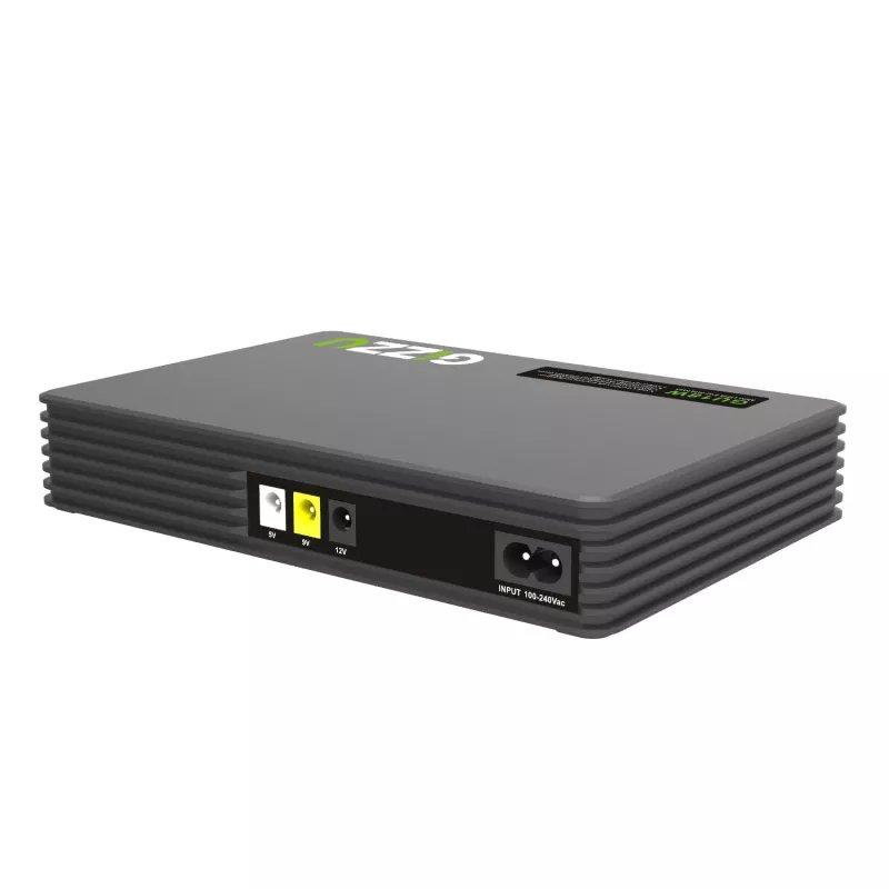 Gizzu SURF Simple 18W 55Wh LiFePO4 MINI DC-UPS - nero