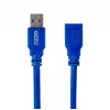 Gizzu Cavo di prolunga USB 3.0 2m – 5Gbps, connettore maschio a connettore femmina, nero