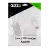 Gizzu Adattatore USB 3.0 a HDMI - uscita video Full HD 1080p, nero