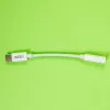 Gizzu Adattatore audio USB Type-C a 3,5 mm AUX - bianco