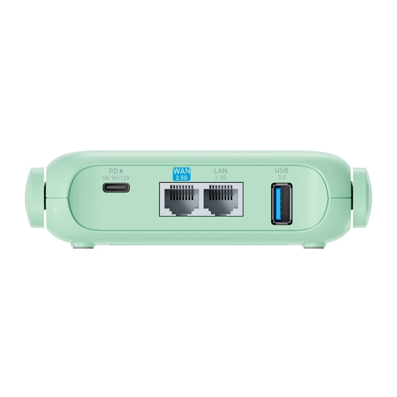 GL.iNet Beryl 7 Router Wi-Fi 7 GL-MT3600BE - Dual-Band, 2,5G Multi-Gigabit, OpenWrt, VPN, USB 3.0, nero