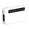 GL.iNet Puli 4G LTE router portatile con batteria 5000mAh, OpenWrt, VPN, Wi-Fi 4, 2x Ethernet, USB, MicroSD, nero