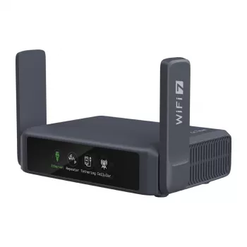 GL.iNet Slate 7 AC750 router WLAN dual-band Gigabit con OpenWrt, USB 2.0, slot MicroSD, supporto VPN