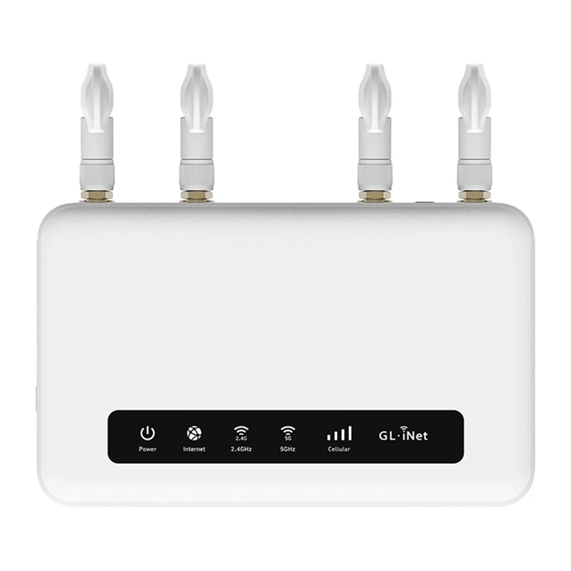 GL.iNet Spitz Plus GL-X2000 Router wireless 5G NR Dual-Band Wi-Fi 6 AX3000