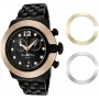 GLAM ROCK GR32183 orologio da polso al quarzo svizzero uomo 44 mm silicone nero