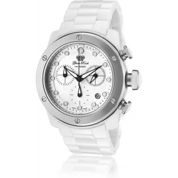 Glam Rock GR50100 Orologio da donna al quarzo analogico 42mm Quadrante nero Cinturino in pelle