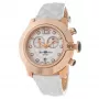 GLAM ROCK Orologio da donna al quarzo GR32166R 44mm Cinturino in silicone bianco