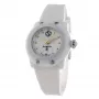 GLAM ROCK orologio da donna GR64005 (40mm) – quarzo svizzero, lunetta in ceramica bianca, cinturino in silicone