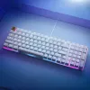 Glorious GMMK 2 Full-Size tastiera - Fox Switches, layout NO, bianco