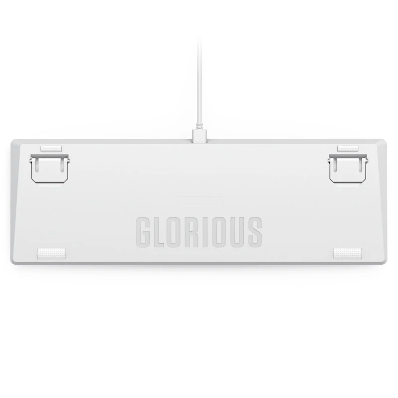 Glorious GMMK 2 Full-Size tastiera - Fox Switches, layout NO, bianco