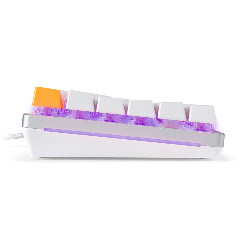 Glorious GMMK 2 Full-Size tastiera - Fox Switches, layout NO, bianco