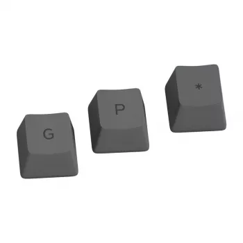 Glorious GPBT Keycaps - 115 tasti PBT, ISO, layout ES, Black Ash