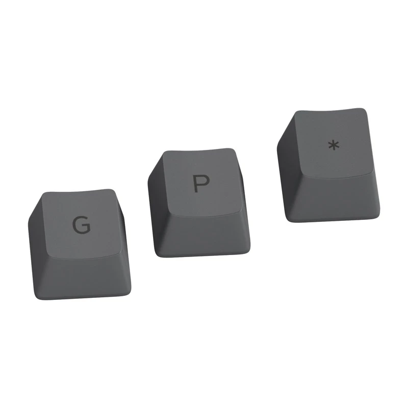 Glorious GPBT Keycaps - 115 tasti PBT, ISO, layout ES, Black Ash