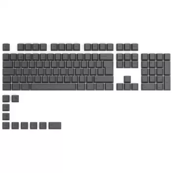 Glorious GPBT Keycaps - 115 tasti PBT, ISO, layout ES, Black Ash