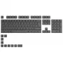 Glorious GPBT Keycaps - 115 tasti PBT, ISO, layout ES, Black Ash