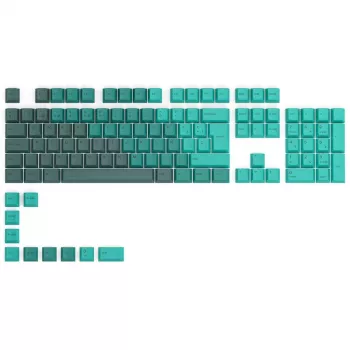 Glorious GPBT Keycaps - 115 tasti PBT, ISO, layout ES, Rain Forest
