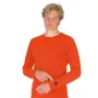 Glovii GJ1RM T-shirt Termica Riscaldante, Maniche Lunghe, Girocollo, 92% Poliestere, 8% Elastan