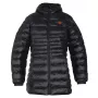 Glovii GTFBL giacca softshell riscaldata da donna con riscaldamento in fibra di carbonio, 3 modalità, batteria ricaricabile, nero