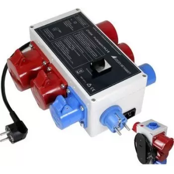 GMC Instruments VL2 E adattatore di test per prolunga trifase, CEE 16A/32A a presa Schuko