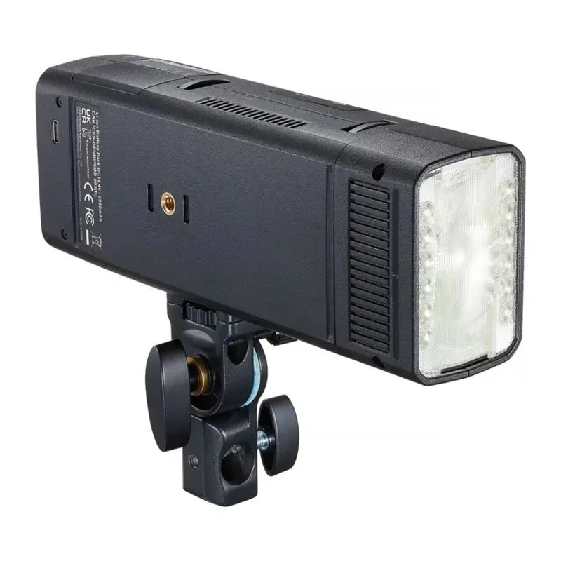 Godox AD200Pro II kit flash da taschino con Bare Bulb e Fresnel Head, 200Ws, TTL/HSS, sistema X 2,4GHz