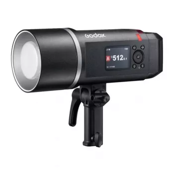 GODOX AD600BMII Wistro flash per attacco Bowens 600Ws monolight da studio per esterni con 2,4G X-System, HSS, luce pilota LED 10W, a batteria