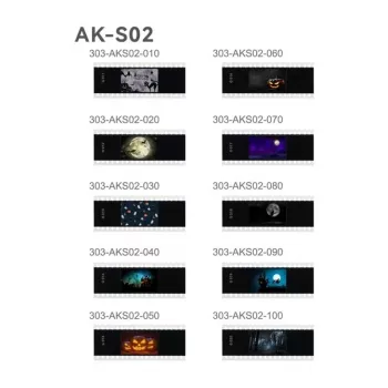 Godox AK-S02 set di 2 slitte per AK-R1 Kit – slitte creative effetto persiana e puntinato