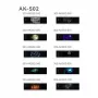 Godox AK-S02 set di 2 slitte per AK-R1 Kit – slitte creative effetto persiana e puntinato