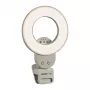 GODOX LR30Bi Ring light - Ring light LED Bi-Color 30W con CRI 96, 2800K-8500K, USB-C PD e alimentatore, supporto per smartphone, specchio