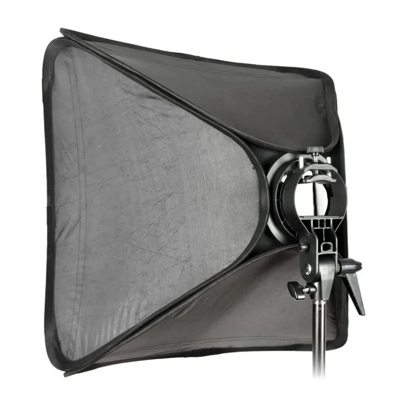 Godox SFGV8080 softbox argento 80x80cm con attacco Bowens, griglia 40°, diffusore interno ed esterno, montaggio rapido